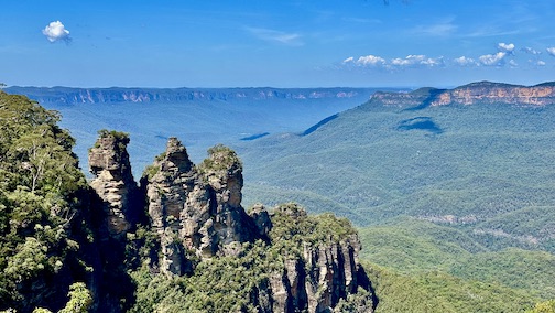Von Brizzie in die Blue Mountains